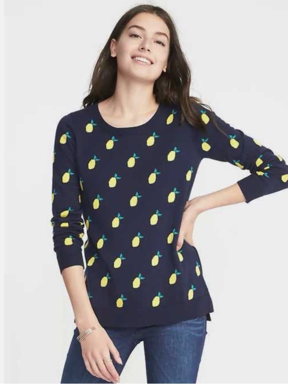 Old Navy Lemon Sweater